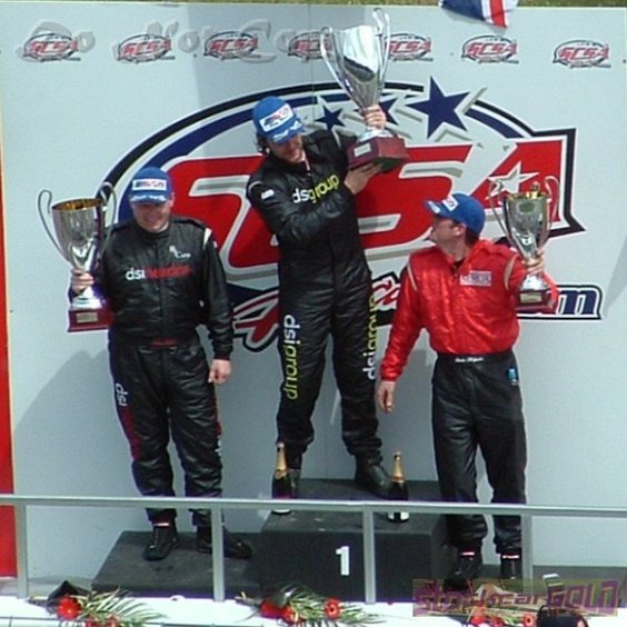 Race 1 podium
